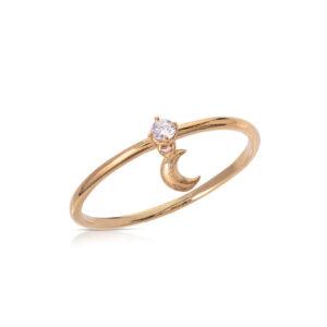 Epona Smith Eponique Stacking Ring with Diamond