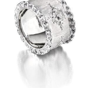 Epona Smith Florentine Elegance Floal Border Ring