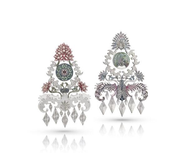 Oriental Earrings Objet d’art